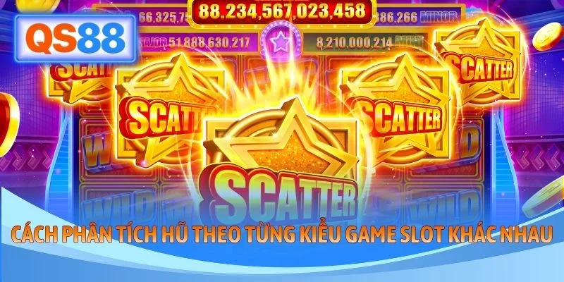 Cách phân tích hũ theo từng kiểu game slot khác nhau